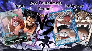Bonney(OP07)UP Luffy(OP11) vs. Buggy (OP09)Blackbeard(OP09) - 5Face Win a Box Tournament Round 1