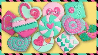 💌Pastel Valentine Cookie Ideas 2026 (w/ Music)~Satisfying Compilation~可愛いバレンタインアイシング✨