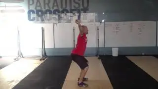 Paradiso CrossFit Learning Progression - The Snatch, Overhead squat position