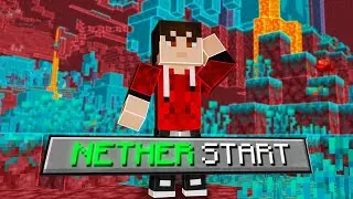 Ich STARTE MINECRAFT im NETHER