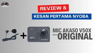 TES MIC EXTERNAL AKASO V50X DI 2023 #akaso #micexternal #akasov50x