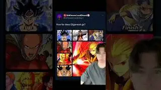 Gilgamesh runs the gauntlet! #anime #manga #dragonball #naruto #onepiece #bleach #jujutsukaisen #jjk