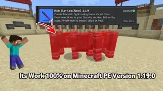 How To Enable Mob Battle Mod in Minecraft PE 1.19