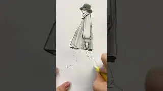 Рисуем фигуру человека #рисунок #рисуноккарандашом  #drawing #sketch