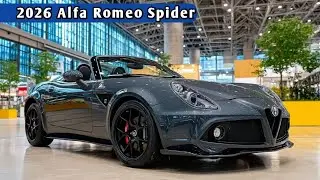 2026 Alfa Romeo Spider &ndash; Style, Speed & Pure Italian Passion!