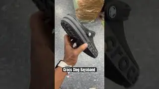 Crocs Clog Bayaband Black 🥰🥵❤️ #mumbai #delhi