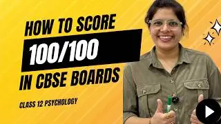 CBSE Class 12 Psychology Board Exam Preparation Strategy | Score 💯 with Smart Study | Peace Classes