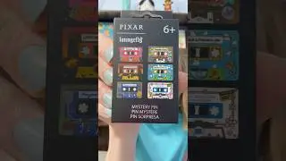 Открытие коробки с кассетами Pixar! 🎉