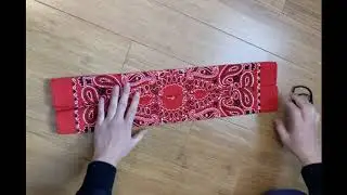 Create a No-Sew Bandana Face Covering