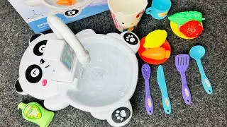 4:40 Minutes Satisfying with Unboxing Panda Kitchen Set | ASMR