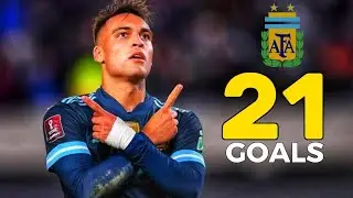 Lautaro Martinez ● All 21 Goals For Argentina ● 2018 - 2022