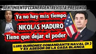 Luis Quiñonez - Ya no hay más tiempo ,Nicolás Maduro tiene que dejar el poder #OperacionLanzaDelSur 