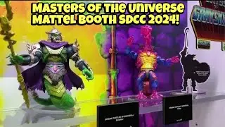 Masters of the Universe Booth SDCC 2024 Walkthrough!