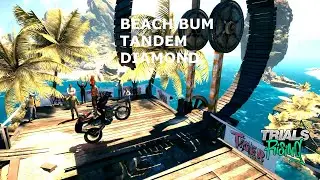 Trials Rising - Beach Bum - Tandem Diamond (00:54.907)