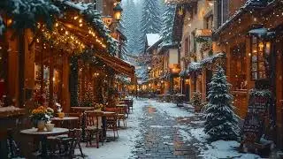 Urban Winter Coffee Jazz ☕ Smooth Street Caf&eacute; Music for Deep Focus & Relaxation