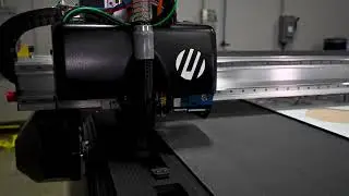 MultiCam | Celero 4 Series Flatbed Cutter Cutting 3mm ACM
