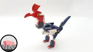 Build a LEGO Rooster (31088 Alternative Build)