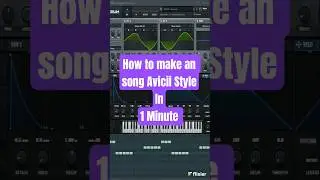 Make an Avicii Style Song in 1 Minute #avicii #aviciisamplepack #AVICIIPRESETS #flstudio #edm