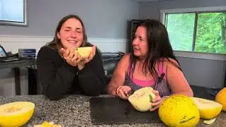 Taste Testing Exotic Melon with @NofearJustflow