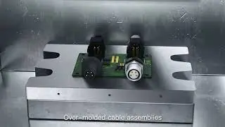 HOLIN TECH waterproof connector , cable assembly and waterproof encapsulation for harsh environment