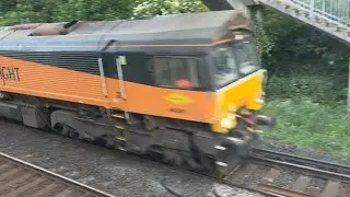 Class 66 | 66850 &lsquo;David Maidment OBE&rsquo; | Light Engine | Colas Rail Freight