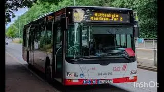 (Sound) MAN A21 Lion's City NL283 |  Hydrolüfter | Duisburger Verkehrsgesellschaft AG (1305)
