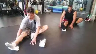 A glimpse inside the training of TRN2BRK bboys Sawandi Wilson and Uncle Will X-fenz