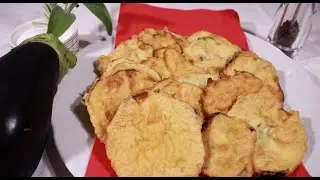 MELANZANE FRITTE IN PASTELLA | RICETTA MELANZANE FRITTE