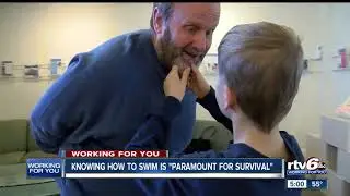 Learning to swim crucial for autism children