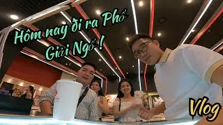 Hôm nay rủ rê vợ chồng idol Carnival ra Phố giải ngố | Phạm Linh TV