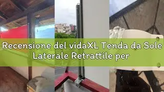 Recensione del vidaXL Tenda da Sole Laterale Retrattile per Patio Privacy Automatica Schermo Parasol