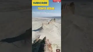 an Ancient Ocean Hidden in Kazakhstan!&rdquo;#HiddenPlaces #MesozoicEra #AncientFossils#GeologicalWonders