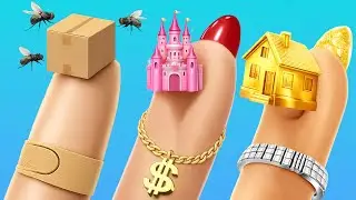 GLAM CITY GIRL VS SIMPLE VILLAGE BOY || Premium vs Affordable Life by 123 GO!
