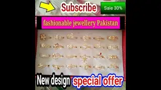 Gold nose pin design artificial ring design branded locket design in Pakistan