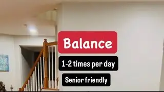 Senior-Friendly Balance Exercises | Chair-Supported Practice for All Ages