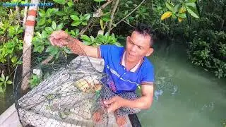 bento ketam menggunakan umpan ikan belukang part2(30-1-2020) ep. 105