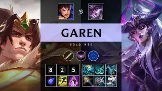 Garen Mid vs Syndra - EUW Master Patch 25.09
