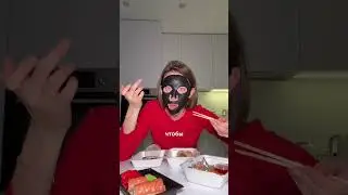 Артикул на маски #WW129097 Копируй  с двумя WW Маски в которых можно есть роллы. РП