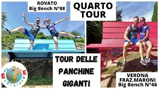 PANCHINE GIGANTI - 4° TOUR - ROVATO (Big Bench n°88) e VERONA (Big Bench n°46)