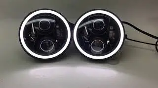 JW Speaker 8700 Evo 2 Customized Overview | HIDprojectors.com Jeep Wrangler Switchback Halos