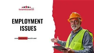 Level 7 NVQ Diploma in Construction Senior Mgmt - EMPLOYMENT ISSUES