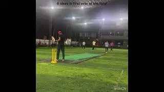 Thalassery Turf cricket Ashiq Ali Shark friends Kasaragod batting for. KPA 123 Kerala cricket