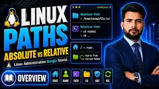 #05  Relative path vs Absolute path in Linux | Linux Administration Bangla Tutorial