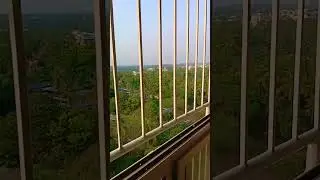 10th floor view from my building #volg #shortvideo #shorts