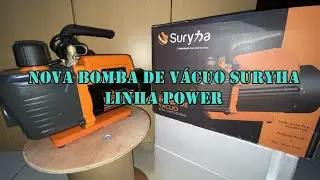 Unboxing - Bomba de Vácuo Suryha Power 8CFM