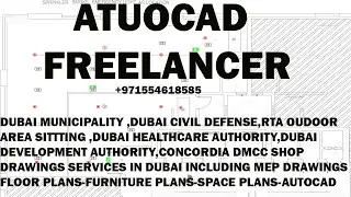 AutoCAD Freelancer Dubai - Dubai municipality , Dubai civil defence , Dubai Development Authority
