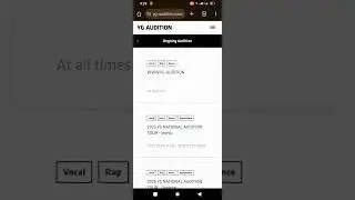 YG entertainment online audition 2025 #kpop #blackpink #yg #shortvideo #shorts