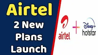 Airtel Launched 2 New Plan With Disney plus Hotstar| Airtle Vs Jio