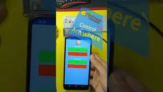 Control Devices Anywhere 🌍 with Google Firebase, MIT app inventor & ESP32 ✅ #diy #shorts