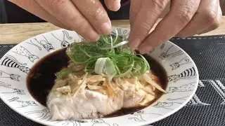 How to make Curly Spring Onions for Garnishing &bull; How to Julienne Ginger Easily? Chinese Cooking
